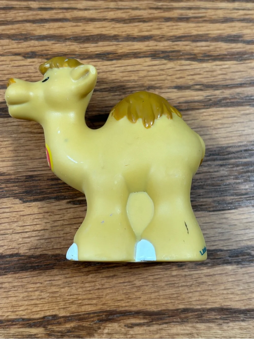 Vintage FISHER PRICE Little People Alphabet Zoo Camel Figure 